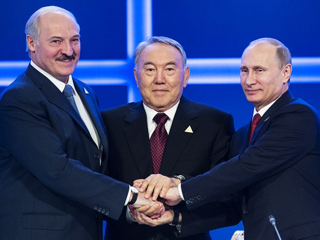 Лукашенко, Путин, Назарбаев