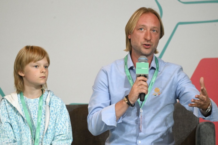 Евгений и Александр Плющенко