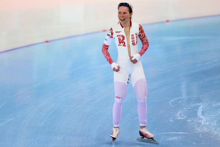 Случайный стриптиз россиянки на Олимпиаде-2014