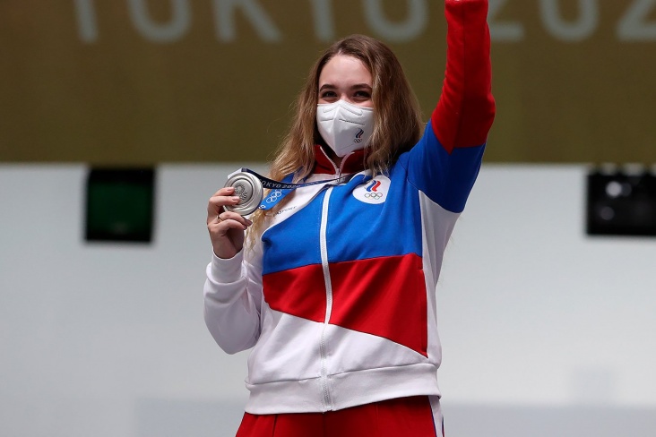 Анастасия Галашина завоевала первую медаль России