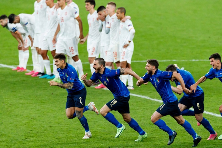Италия – Испания – 1:1, пенальти — 4:2