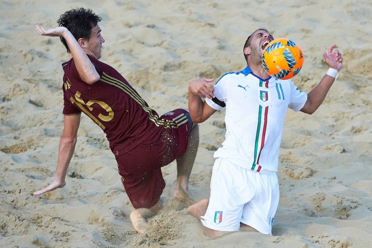 Пляжный футбол, Россия — Италия. Суперфинал