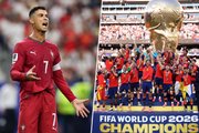 На чемпионском параде сборной Испании потроллили Криштиану Роналду. Видео